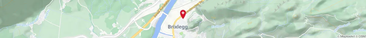 Kartendarstellung des Standorts für St. Barbara-Apotheke in 6230 Brixlegg